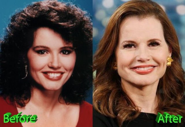 Geena Davis Measurements Bra Size Height Weight