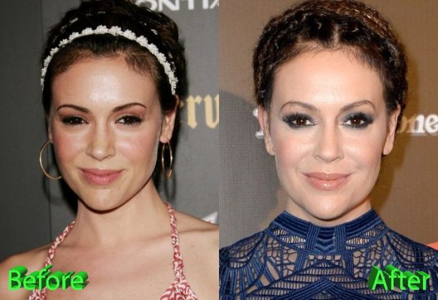 Alyssa Milano Measurements Bra Size Height Weight