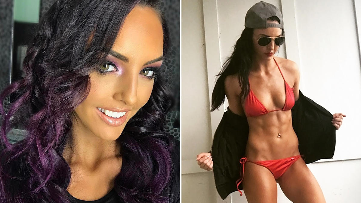 Peyton Royce Red Bikini Hourglass Body